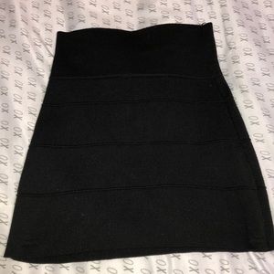 High waisted pencil skirt